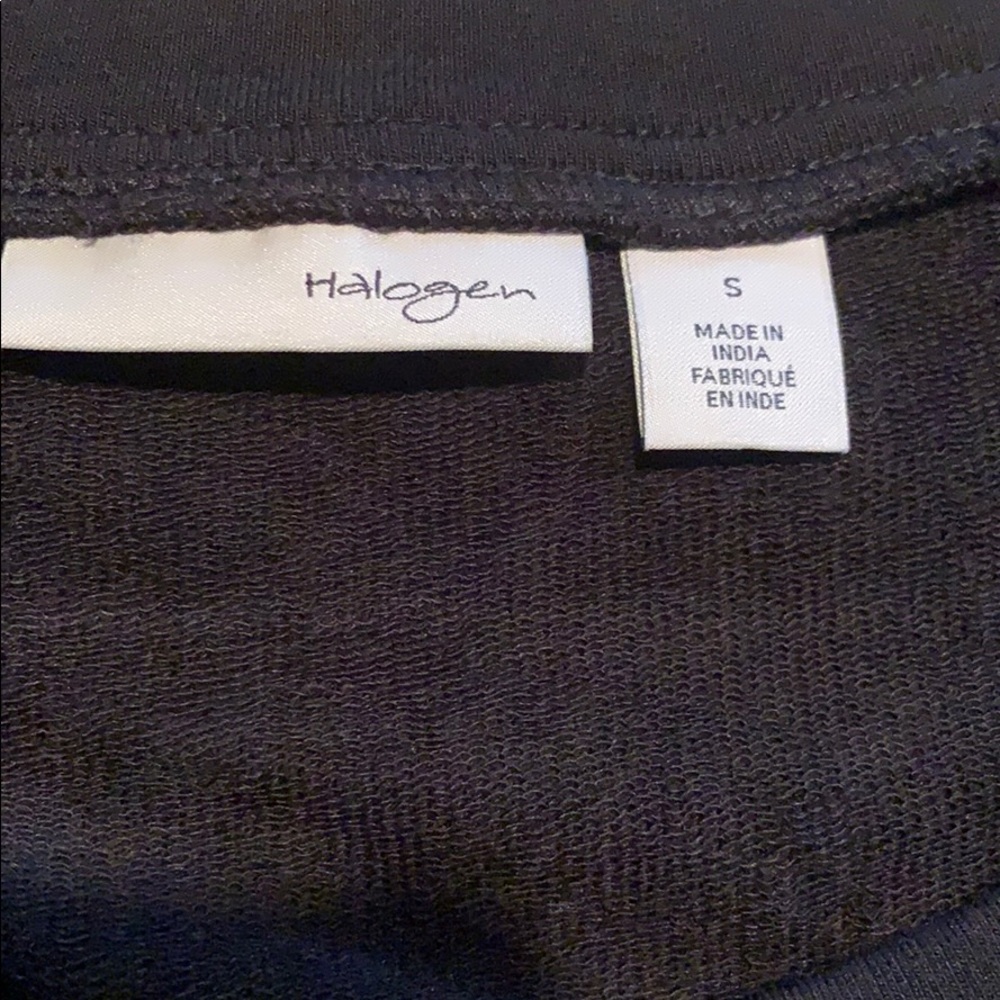 Halogen Mixed Modal Leather Top - Picture 3 of 5